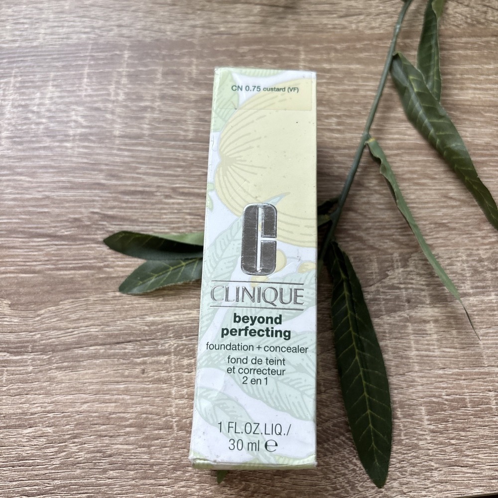 Clinique Beyond Perfecting Foundation Concealer 1 Fl Oz CN 0.75 Custard